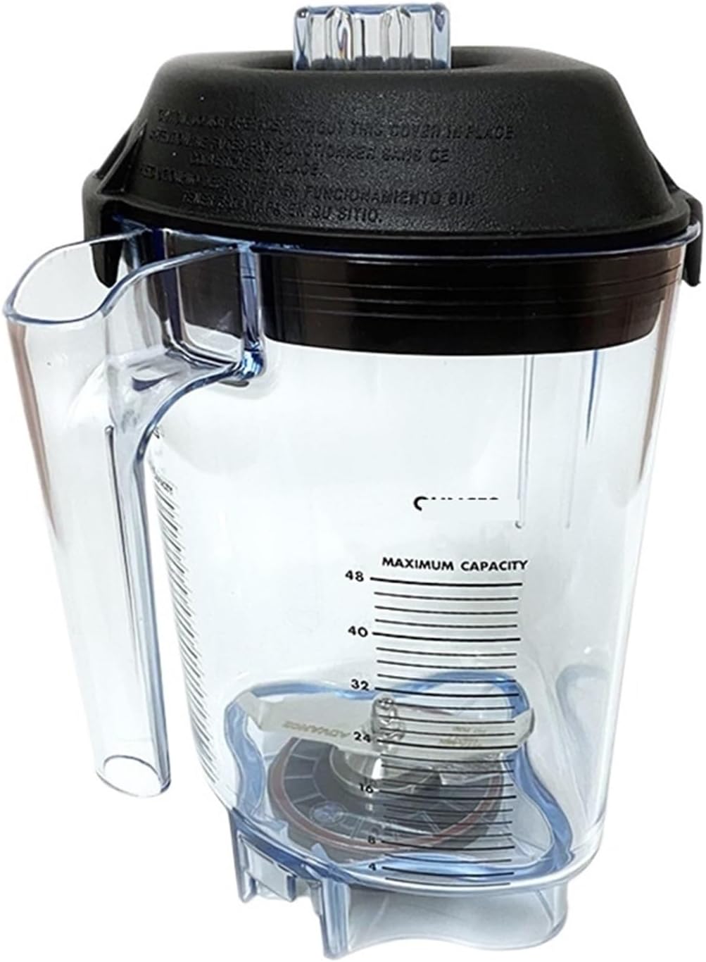 ブレンダーカップジャー、Vitamixに適合、32オンス透明フード